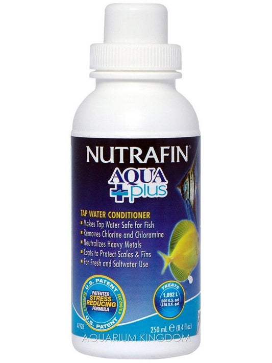 Nutrafin Aqua Plus - Tap Water Conditioner - 250 ml (8.4 fl oz)