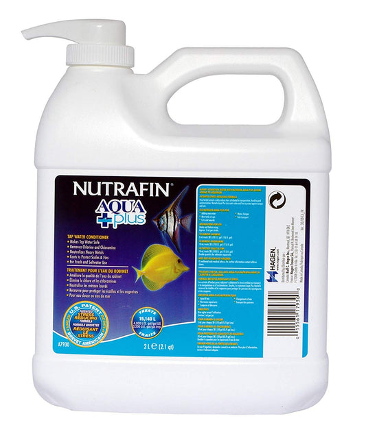 Nutrafin Aqua Plus - Tap Water Conditioner - 2 L (2.1 qt)