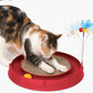 43000-Catit 3-in-1 Play - Circuit Ball Toy with Scratch Pad