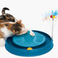 43001-Catit 3-in-1 Play - Circuit Ball Toy with Catnip Massager