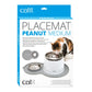 Catit Peanut Placemat Medium - Available in 2 colours 44012/44013