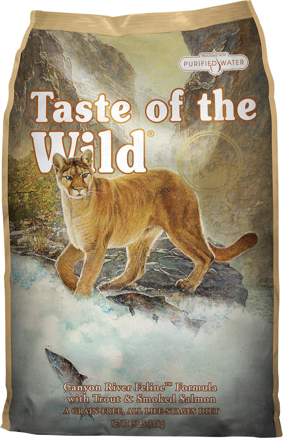 Taste of The Wild Feline® Canyon River Trout - Available in 2kg & 7kg