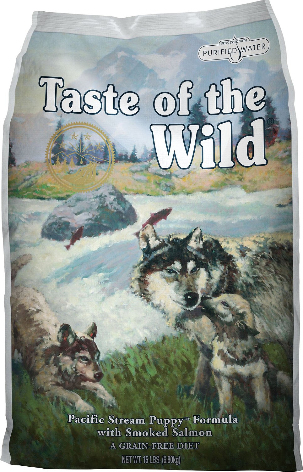 Taste of The Wild Canine® Pacific Stream Puppy with Smoked Salmon - Available in 2kg & 13kg