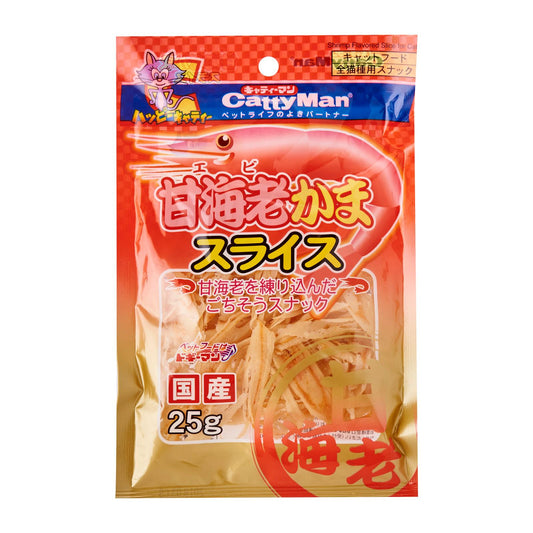 CattyMan Treats Shrimp Slices - 25g