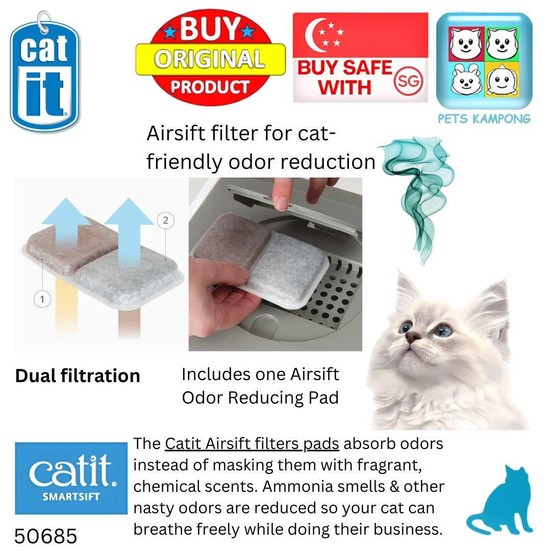 Catit 50685 SmartSift - Sifting Cat Pan