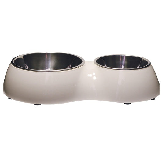 54521-Catit Cat Double Diner - White