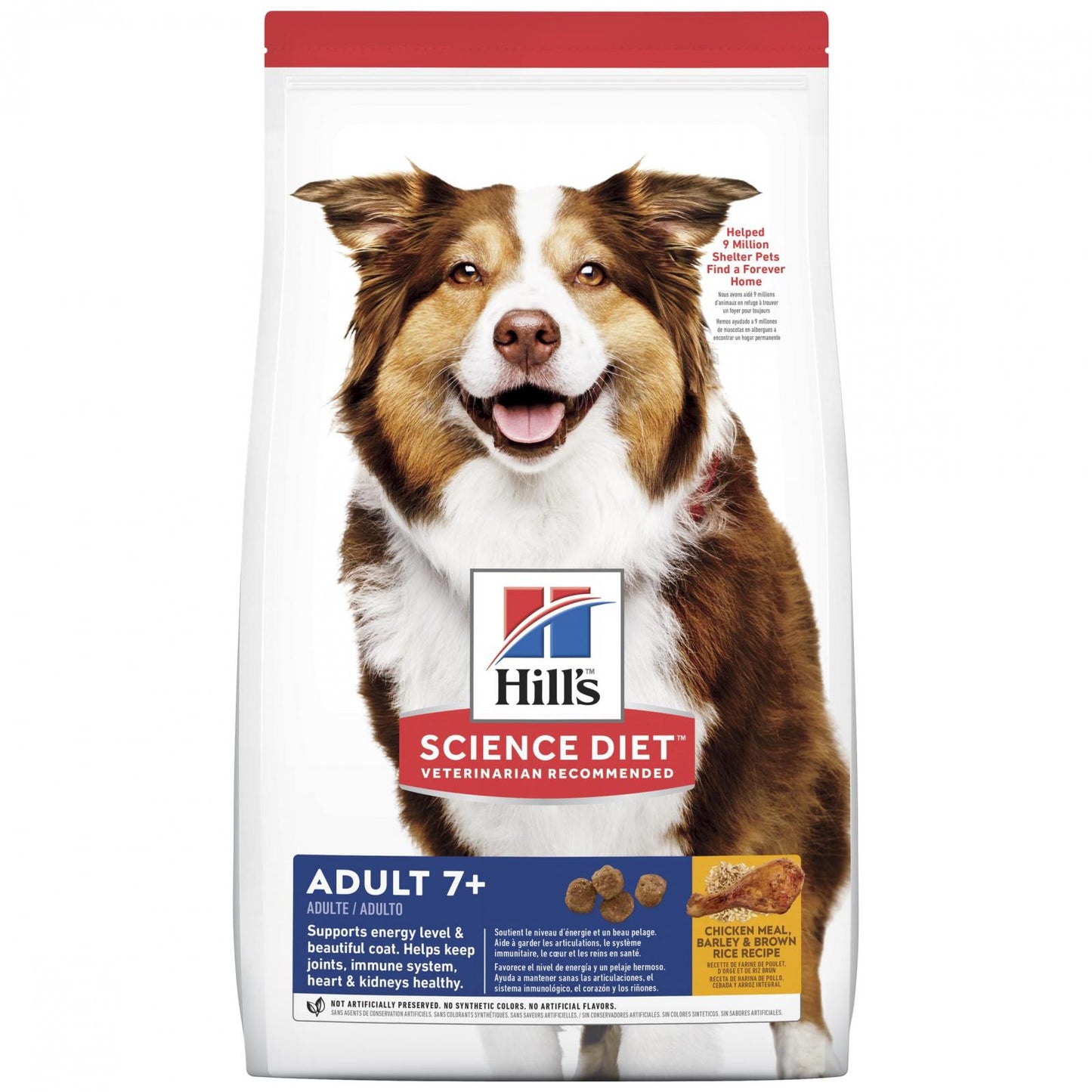 Science Diet Canine Adult 7+ Chicken Meal, Barley & Rice Recipe - 3kg