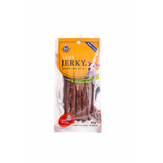 Bow Wow Dog Treats Lamb Jerky 40g