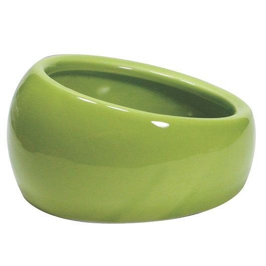 Living World Ergonomic Dish Large 420ml - Available in Green, Blue & Terracotta