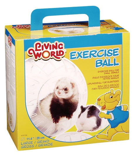 Living World Exercise Ball with Stand - Large