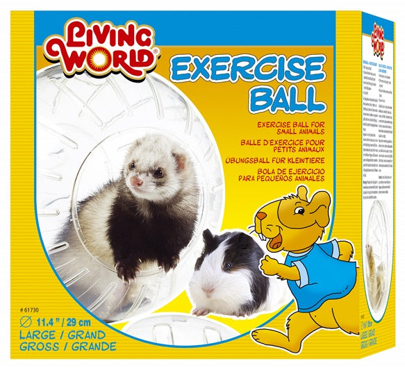 Living World Exercise Ball with Stand - Large