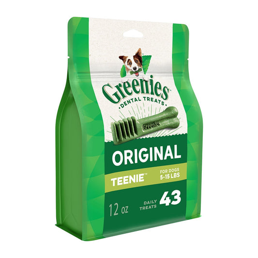 GREENIES™ Dog Dental Treats Original TEENIE™ 12oz. (43pcs)