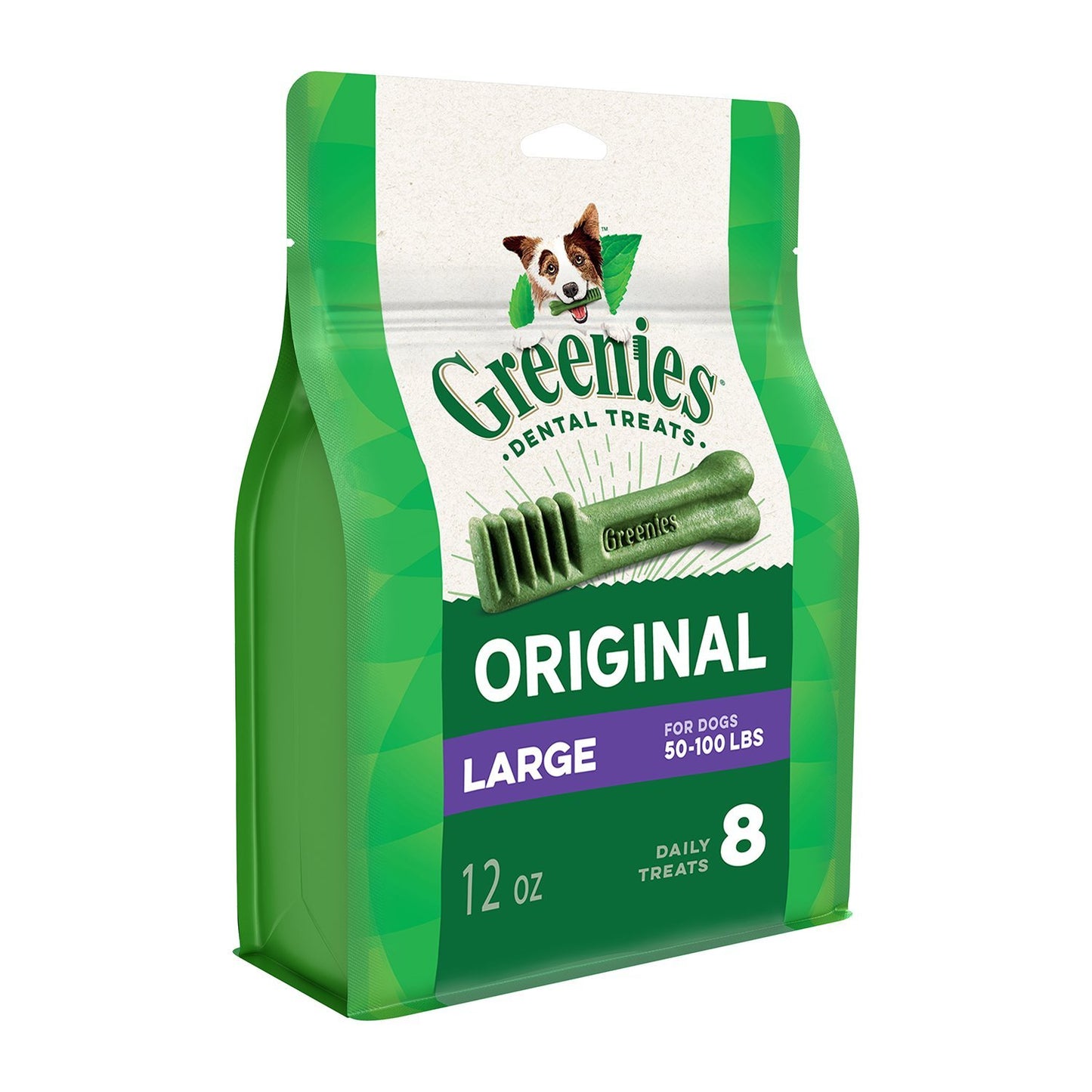 GREENIES™ Dog Dental Treats Original LARGE™ 12oz. (8pcs)