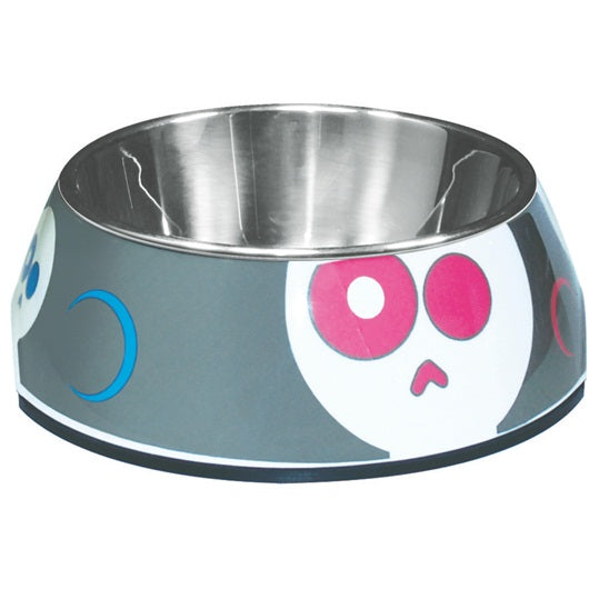 Dogit 2-in-1 Style Dog Dish - Electric Skulls - Available in XS & S