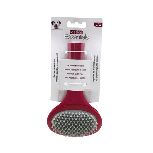 Le Salon 91205 Essentials Dog Rubber Slicker Brush - Large