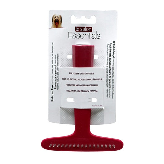 Le Salon Essentials Dog Undercoat Rake - Single Row