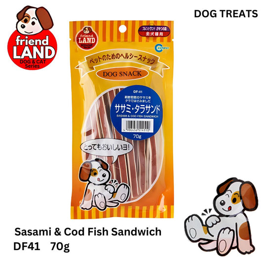 Marukan Sasami & Cod Fish Sandwich [DF41]