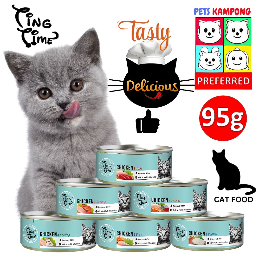 Ting Time Chicken & Tuna for Cats 95g (TNC05) NEW