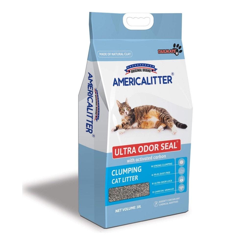 American Litter Ultra Odour Seal Clumping Cat Litter 10L