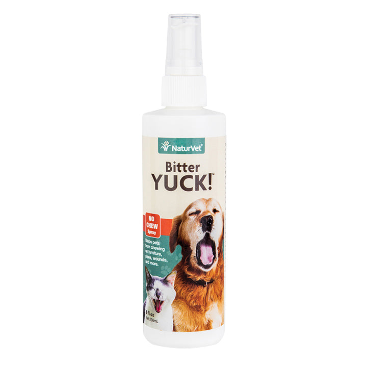 NaturVet Bitter YUCK! No Chew Spray 8oz