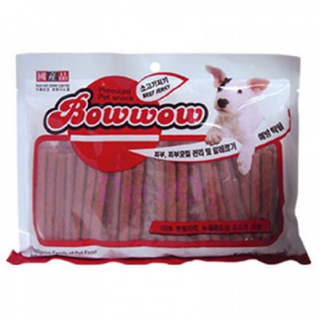 Bow Wow Dog Treats Beef Jerky 500g