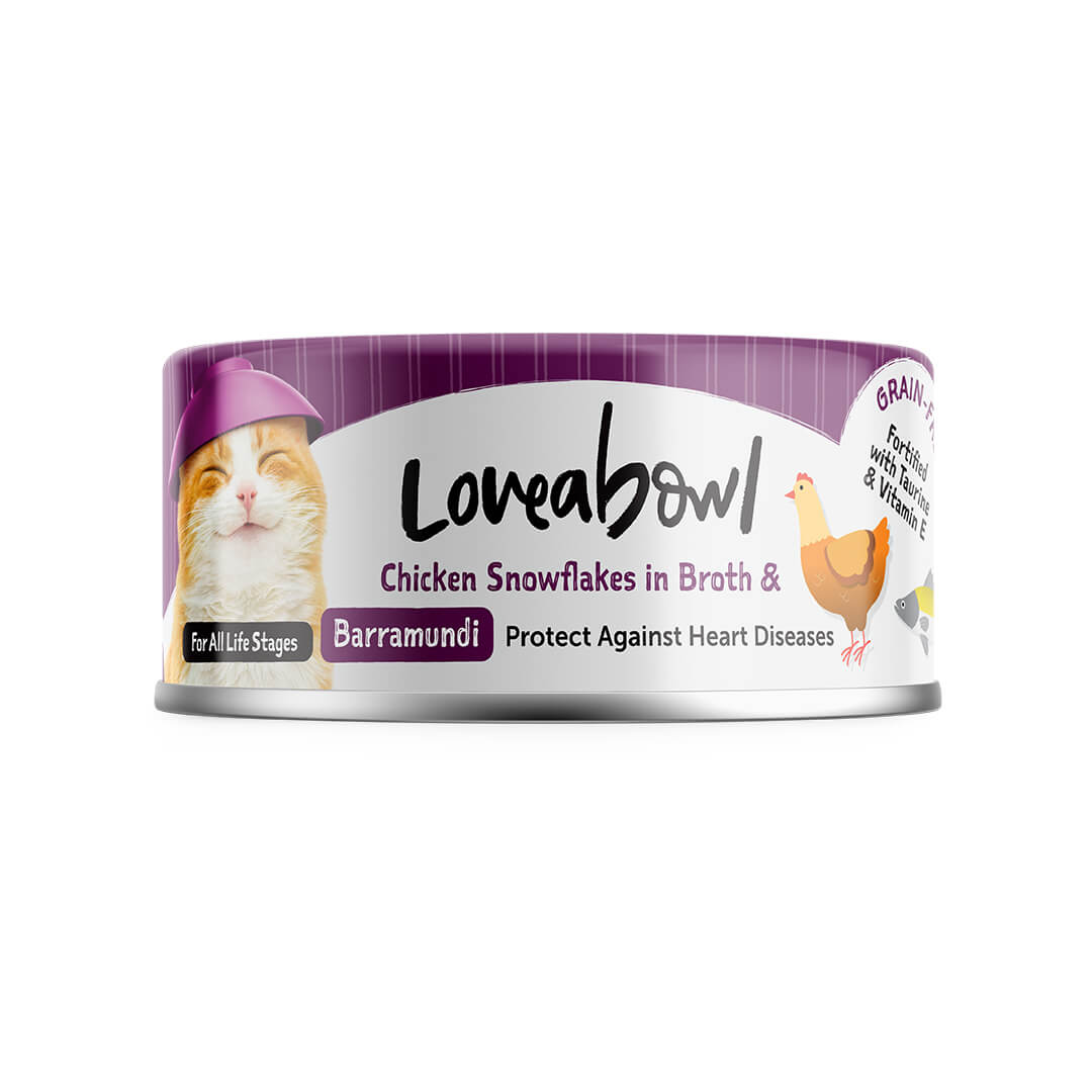 Loveabowl 'Cat Can Chicken with Barramundi [70g x 24 cans]