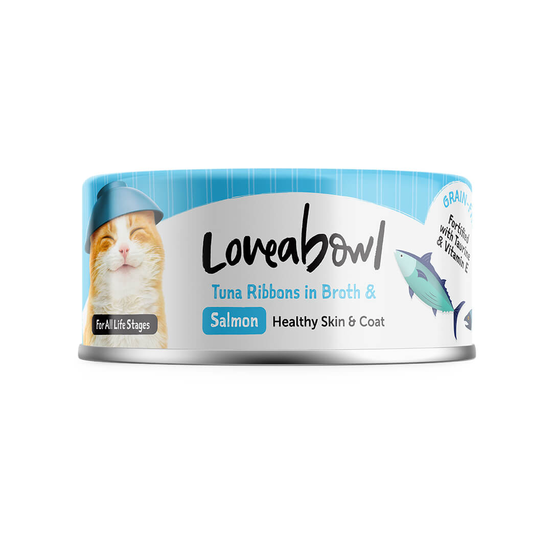 Loveabowl 'Cat Can Tuna with Salmon [70g x 24 cans]