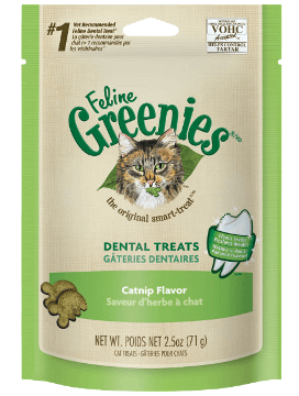 GREENIES™ Cat Dental Treats Catnip Flavor Flavor 2.5oz