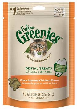 GREENIES™ Cat Dental Treats Oven Roasted Chicken Flavor 2.5oz