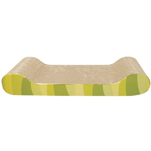 Catit 52417-Cat Scratcher with Catnip - Jungle Stripe - Lounge