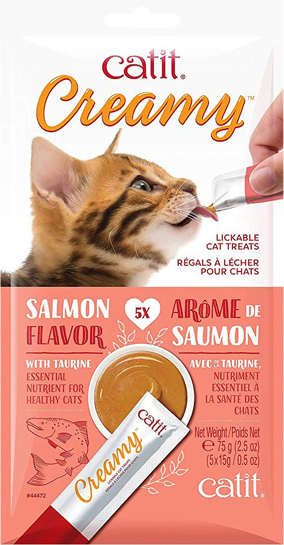 Catit 44472-Creamy Salmon - (5x15g)