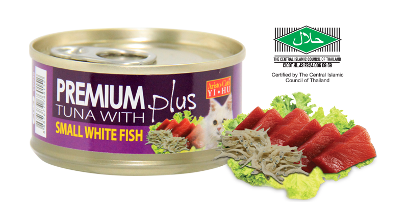 Aristo-Cat ® Premium + Cat Canned Food Tuna with Small White Fish [80g x 24cans]