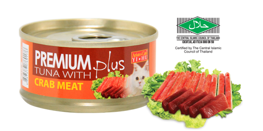 Aristo-Cat ® Premium + Cat Canned Food Tuna with Crabmeat  [80g x 24cans]