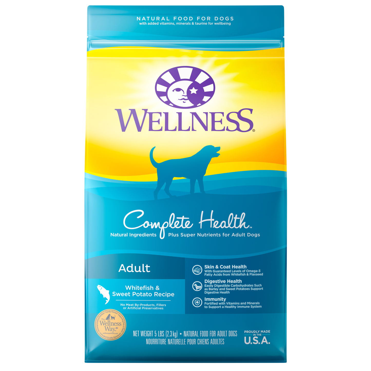 Wellness Complete Health White Fish & Potato Recipe - Available in 5lbs & 30lbs