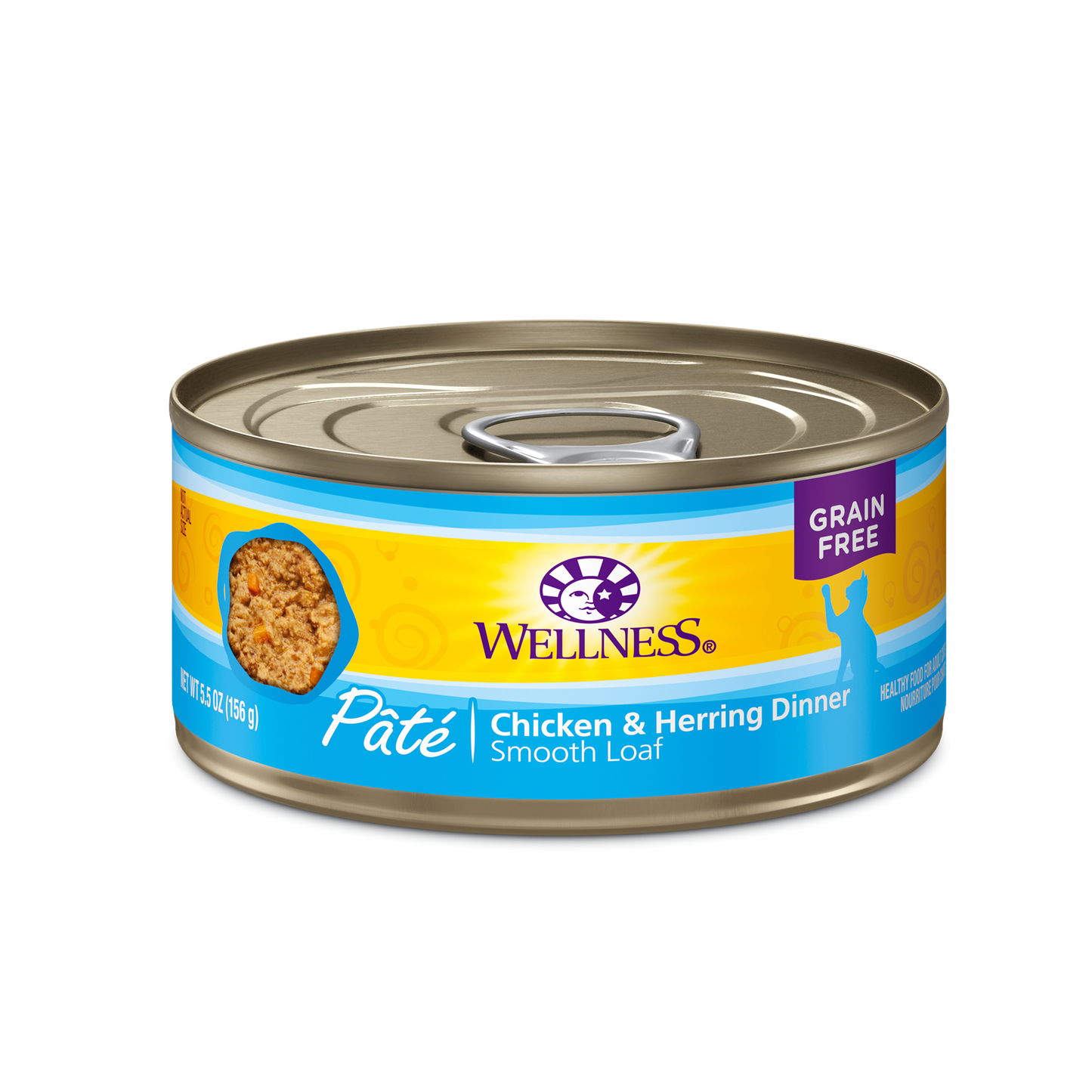 Wellness Cat Canned Complete Health™ Pâté Chicken & Herring  [5.5oz x 24]