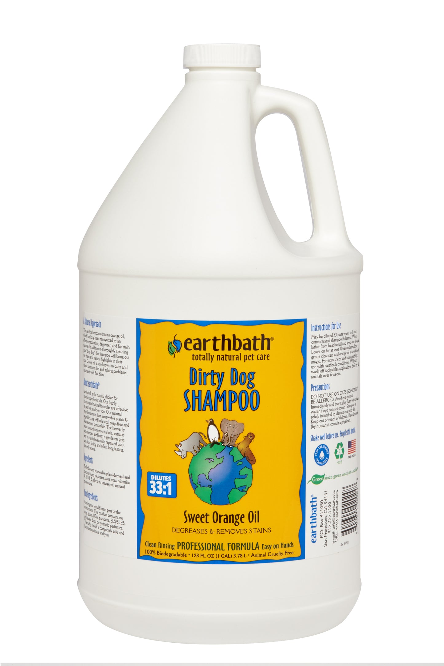 Earthbath Shampoo Sweet Orange Oil