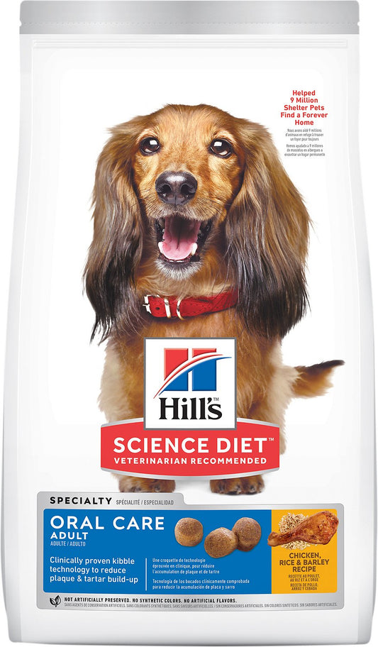 Science Diet Canine Adult Oral Care 4lbs