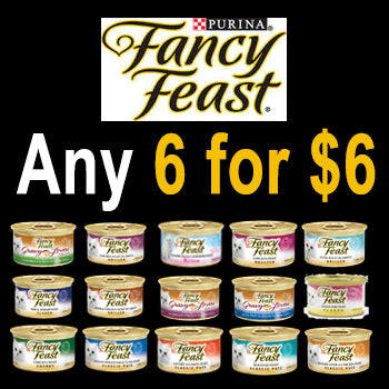 'Fancy Feast' Canned Food Promo Buy Any 24 for $24