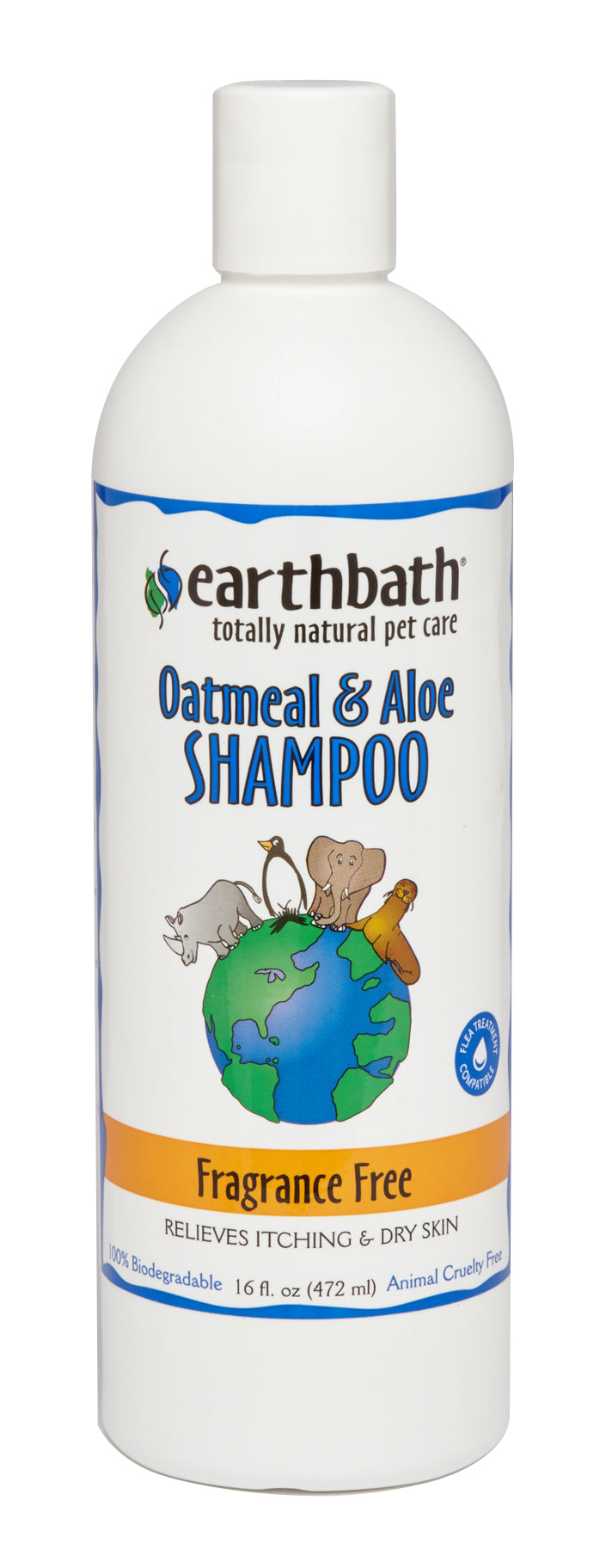 Earthbath Shampoo Oatmeal & Aloe Fragrance Free