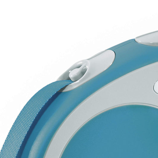 Flexi Vario Retractable Tape Leash Turquoise - 4 Sizes