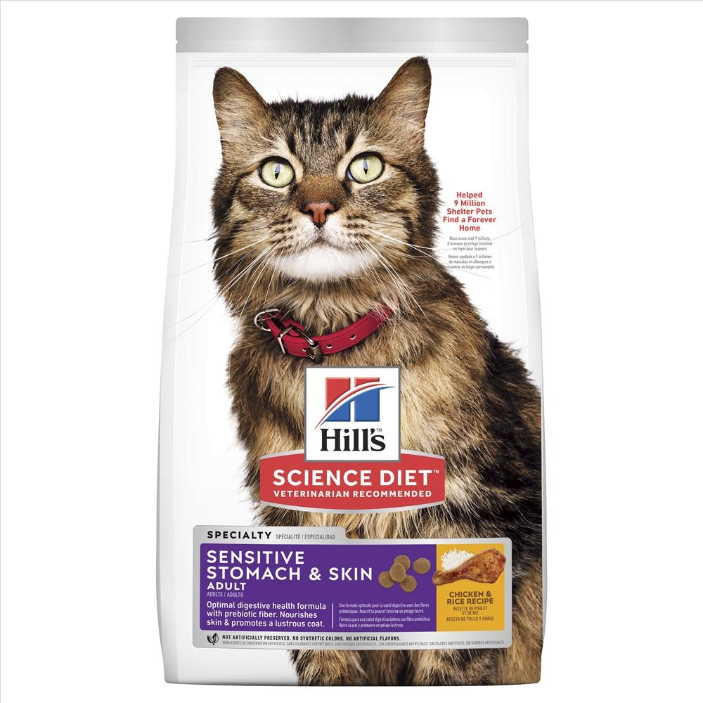 Science Diet Feline Adult Sensitive Stomach & Skin 3.5lbs