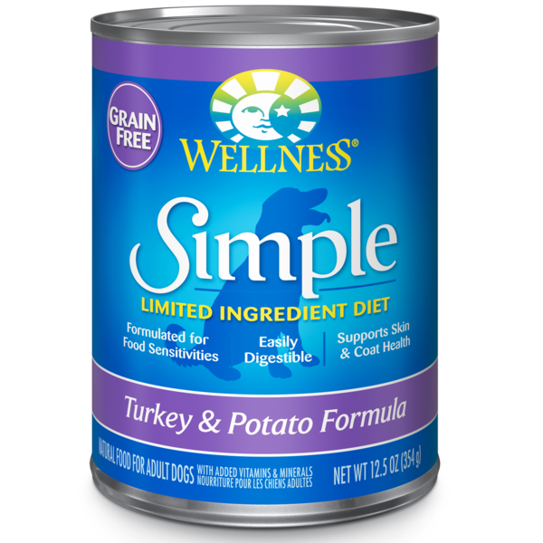 Wellness Simple Limited Ingredient Diet Canned Turkey & Potato 354g