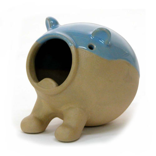 Wild Ceramic Hamster Bath House [WD537]