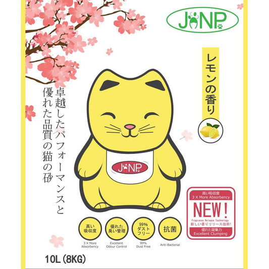 JANP Cat Clumping Litter Lemon 10L