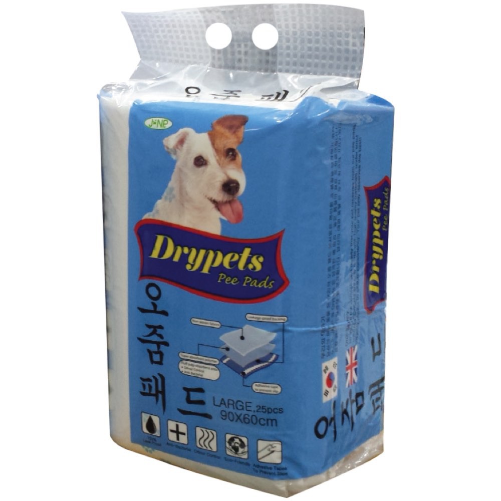 JANP DRYPETS PEE PADS PET SHEETS  LARGE 60x90 CM - 25PCS