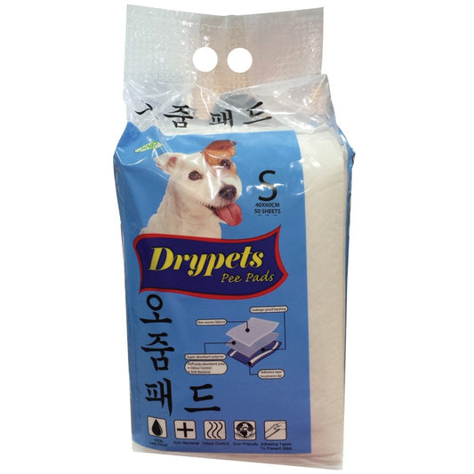 JANP DRYPETS PEE PADS PET SHEETS SMALL 40x60 CM - 50 PCS