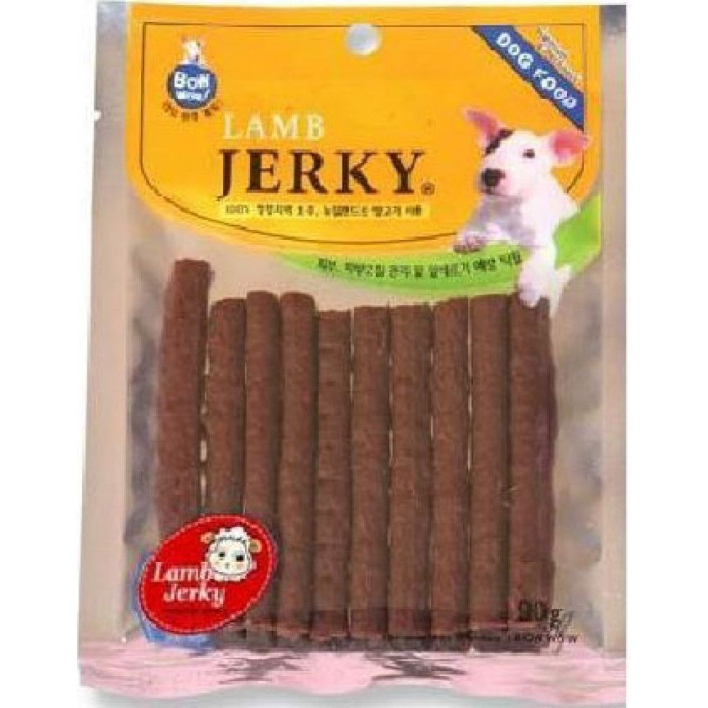 Bow Wow Dog Treats Lamb Jerky 90g