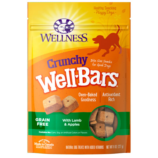 Wellness WellBar Lamb & Apples 8oz