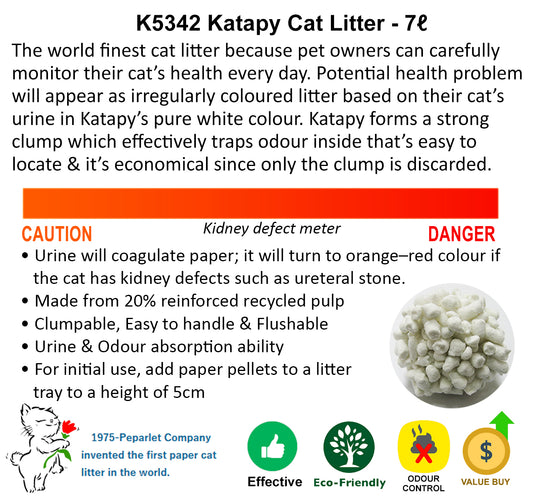 Peparlet Super Katapy Cat Litter 7L