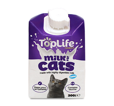 TopLife Cows' Milk For Cats 200ml